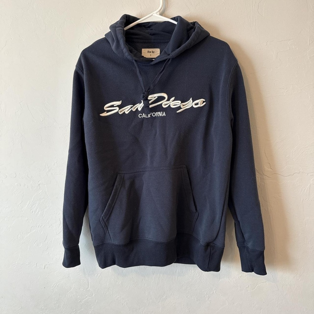 Blue Bay San Diego navy hoodie Size S